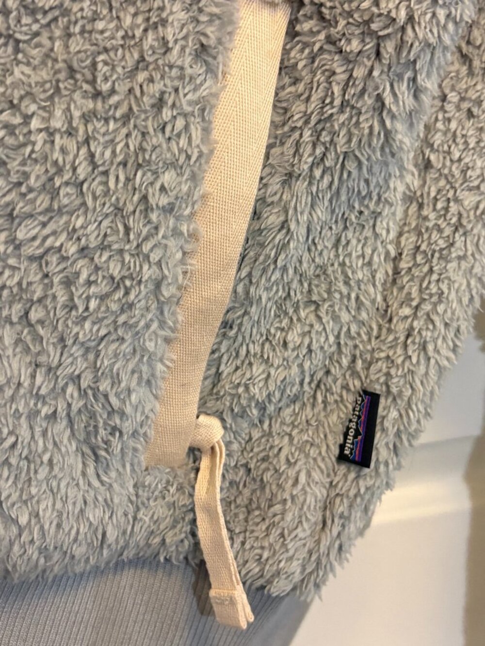 Patagonia Bomber full zip los gatos jacket grey Womens S small